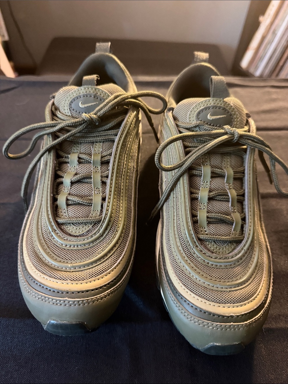 Nike Olive Green Air Max 97 Shoes